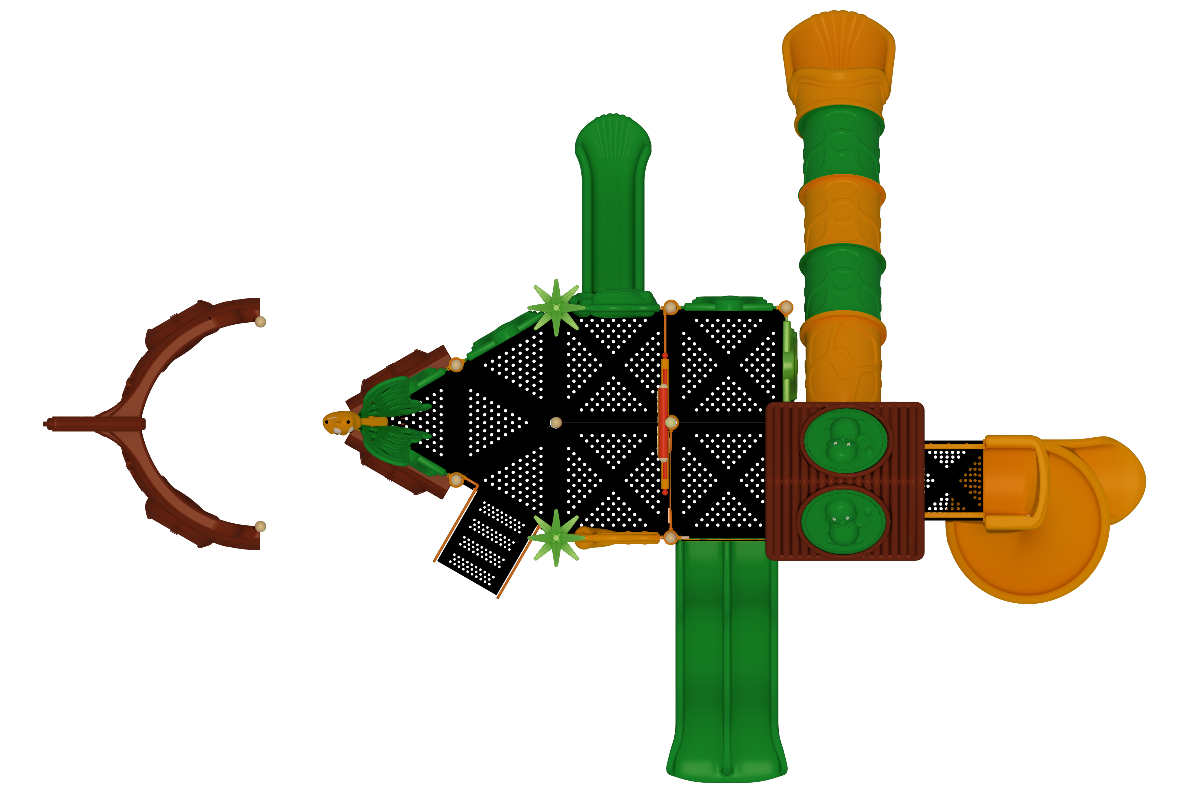 Gemi Temalı Oyun Grubu A-100 PRK-105 | Temalı Metal Oyun Grupları | Erse Kent Mobilyaları